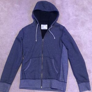 Zip up fleece sweatshirt